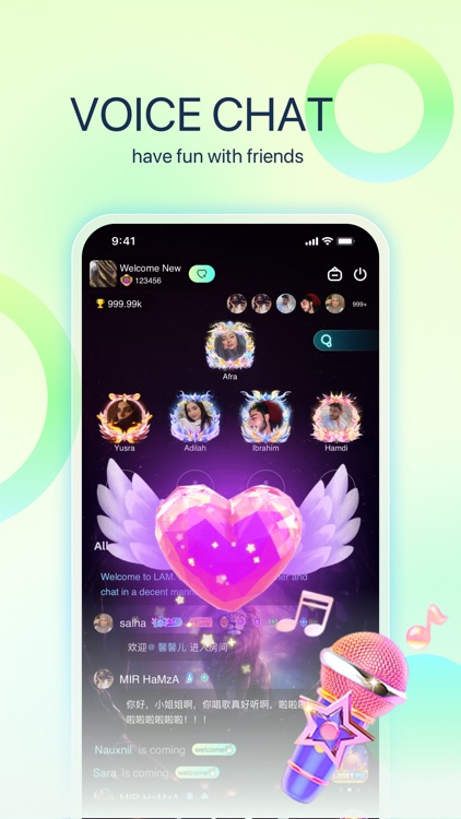 Salla - Group Voice Chat Rooms