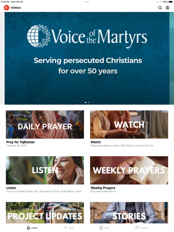 Screenshot #4 pour Voice of the Martyrs Australia