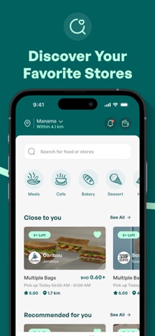 Wajba | Save Fresh Meals App Store preview screenshot 2