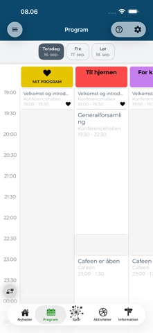 MyEvent screenshot
