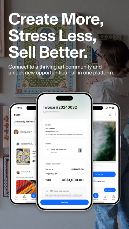 Cohart: Connect And Sell Art screenshot-5