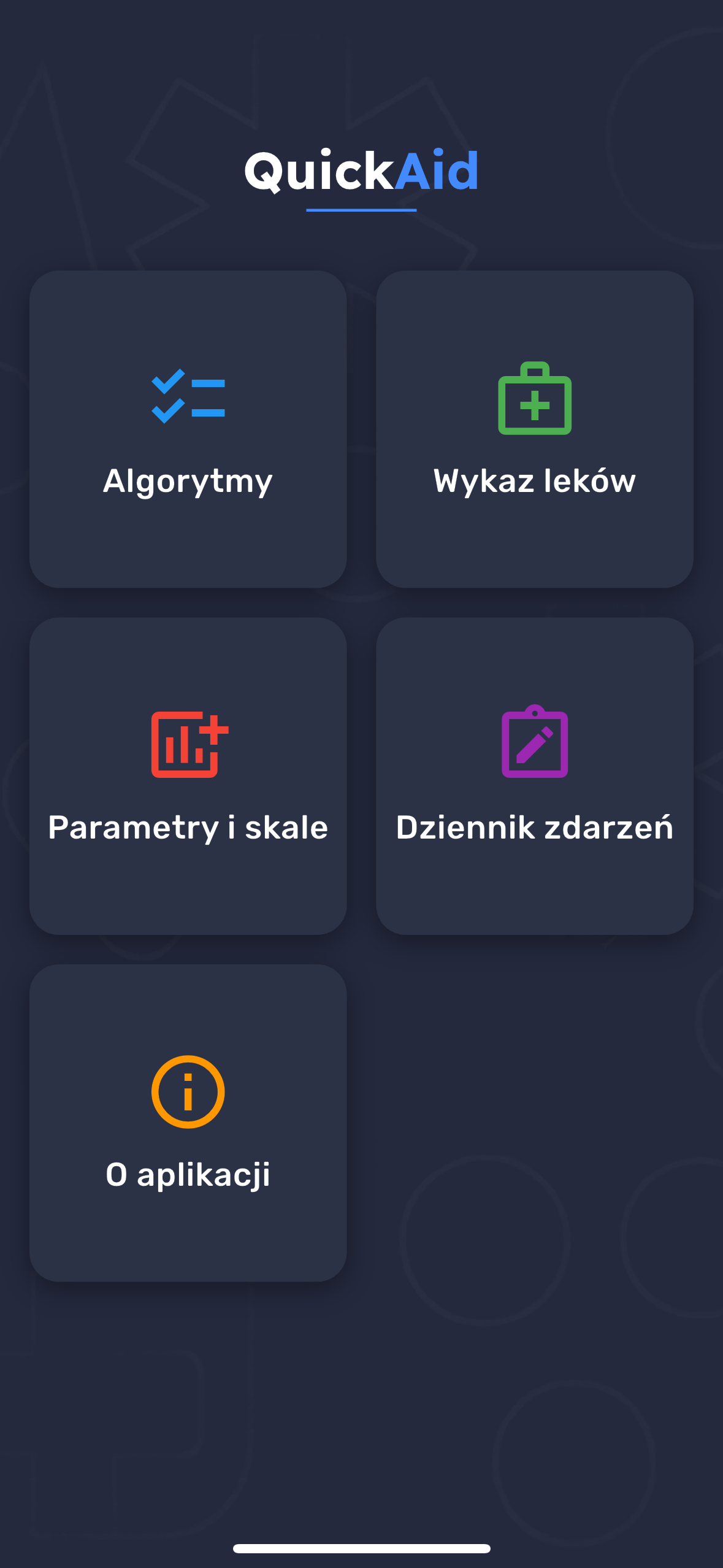 QuickAid – Algorytmy i leki