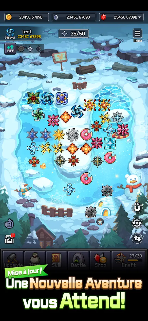 Screenshot #1 pour Fusion d'étoiles de ninja