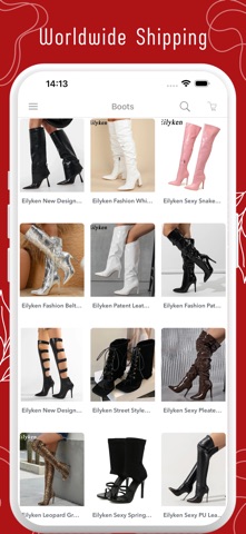 Fashion Shoes Shopping Shop iPhone screenshot