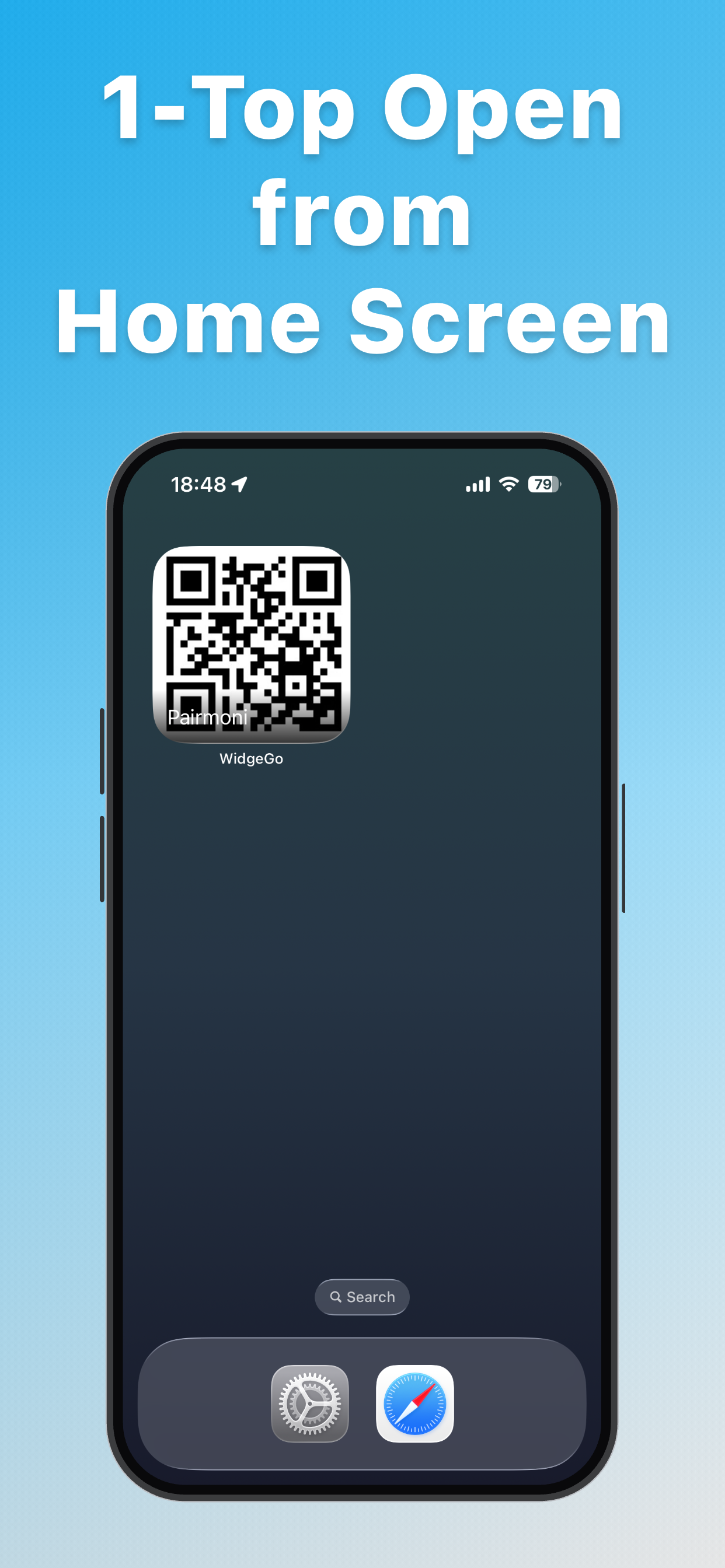 WidgeGo: Instant Photo & QR screenshot 3
