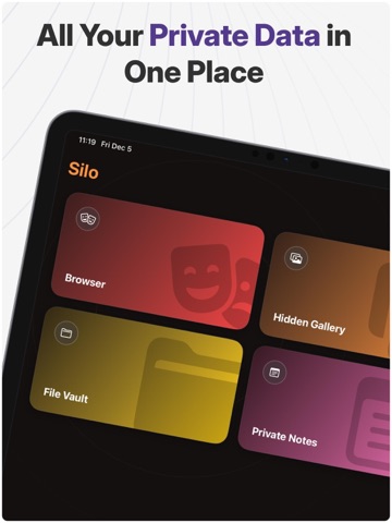 Hide Photos Video Vault - Silo iPad screenshot