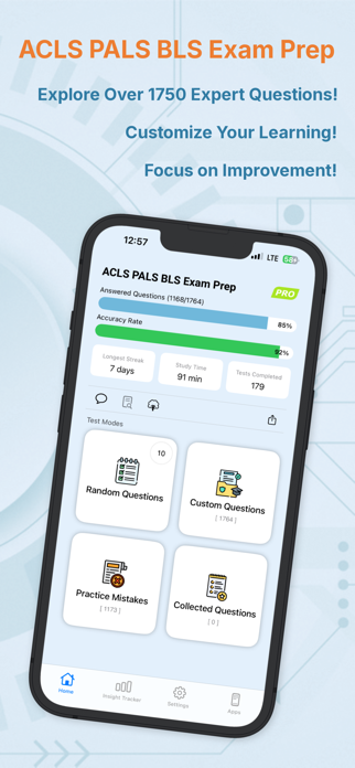 ACLS PALS BLS Exam Prep Screenshot 1 of 6