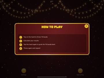 Kauda 16 iPad screenshot