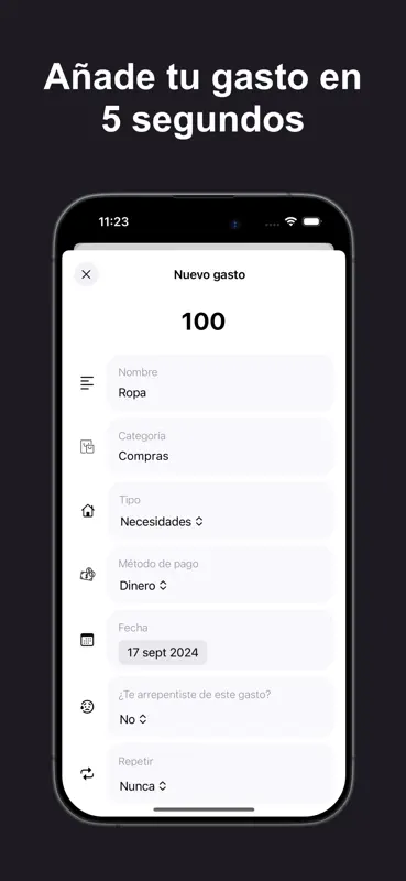 iMoney - Control Financiero screenshot 2 of 6