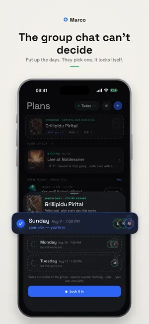 Marco · Plans With Friends screenshot 4