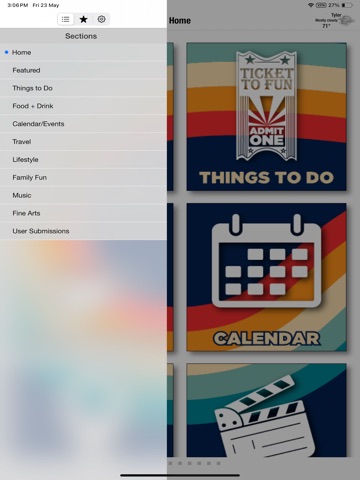 The East Texas Weekend iPad screenshot