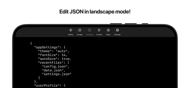 JSON Utilities iPhone screenshot 3