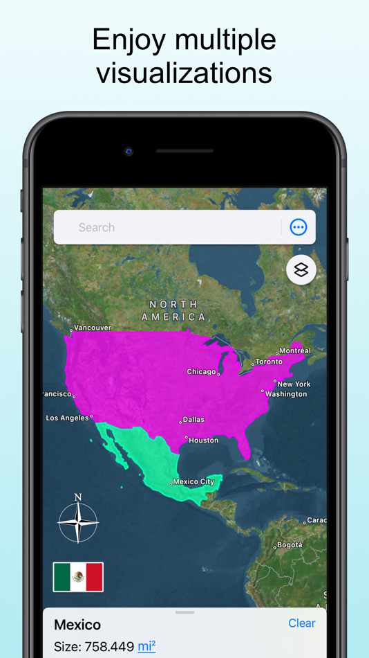 #4. TrueWorld Maps: Country Facts (iOS) 由: Ment Apps Ltd