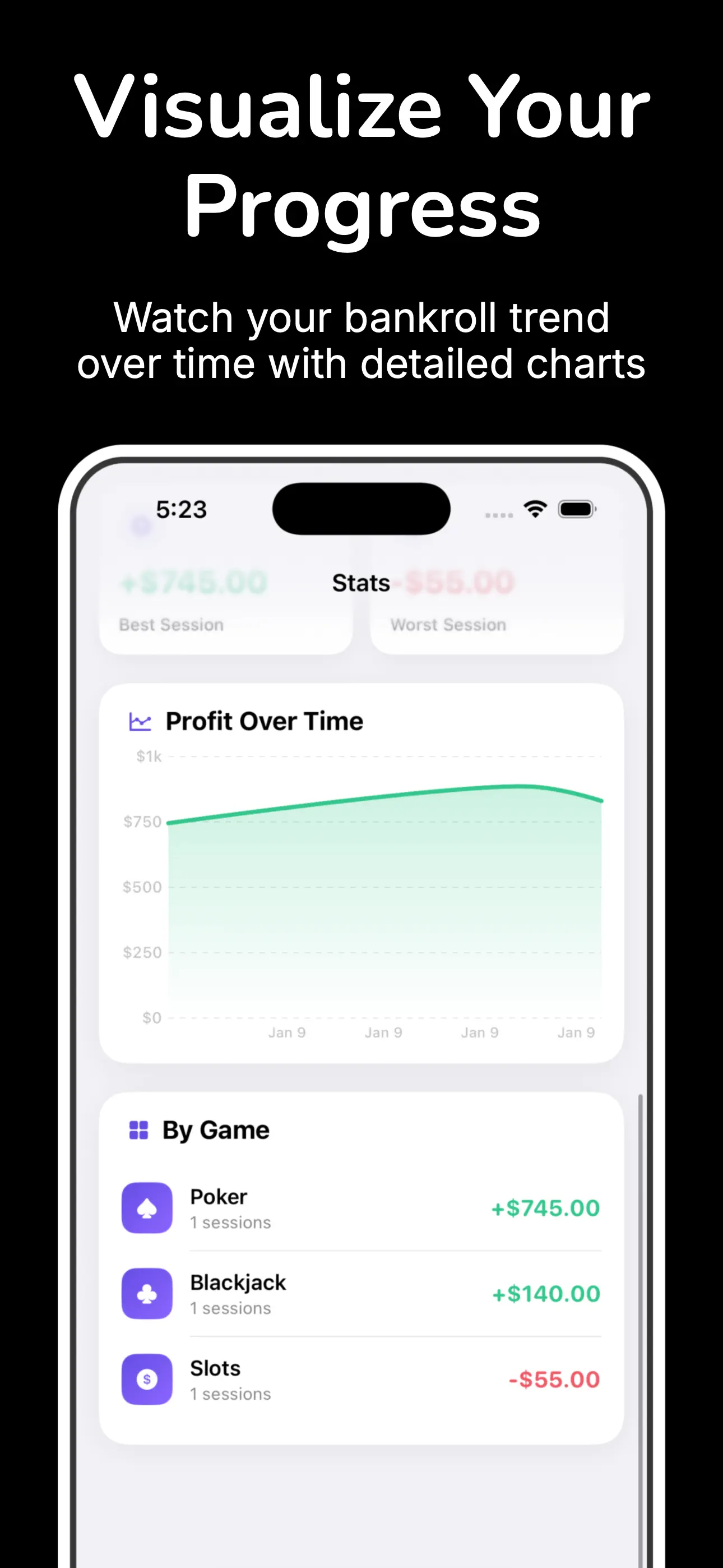 #3. Gambling Tracker (iOS) De: Nicolas Gustavo Melian