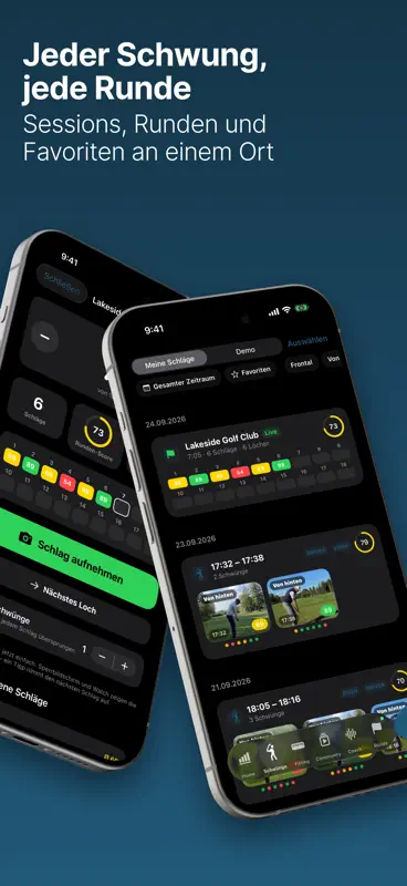 DeepSwing: Golf Schwunganalyse screenshot 9 of 10
