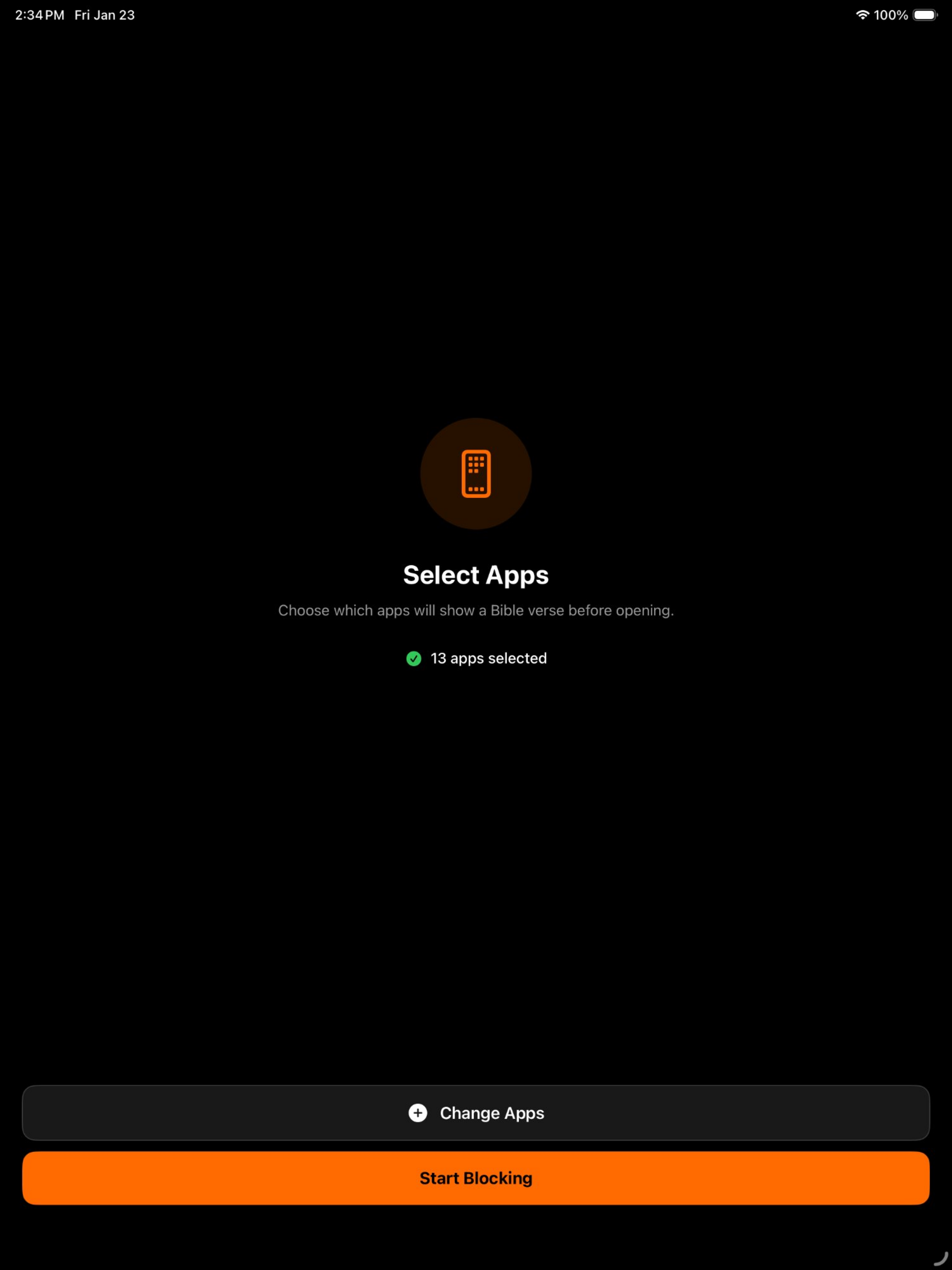 Bible Blocker