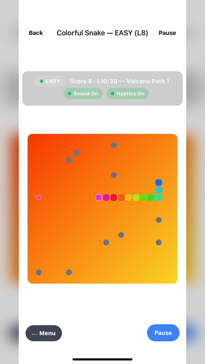 Colorful Snake Game