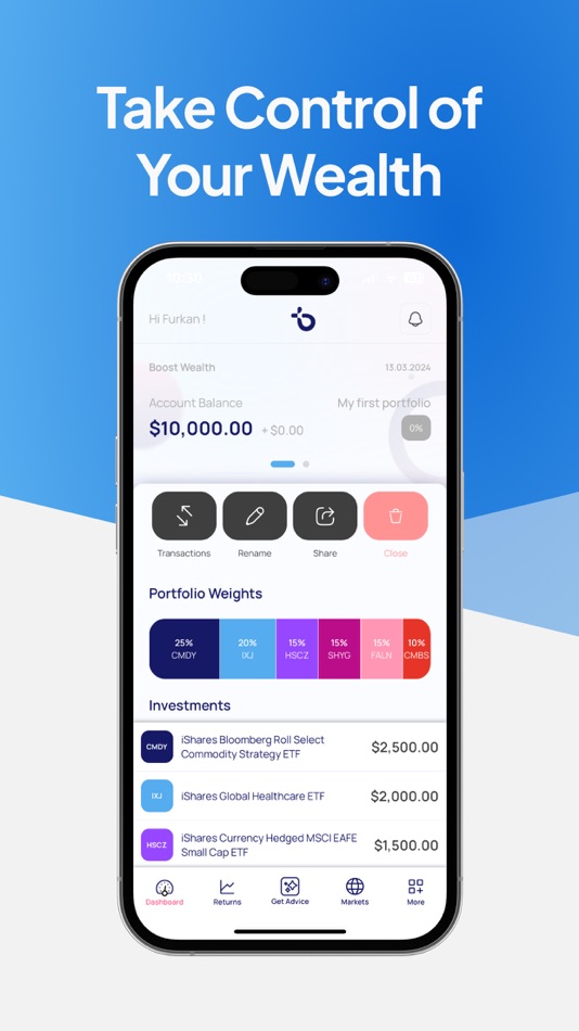 #2. Boost Wealth (iOS) 由: UGUR NASIRLIEL