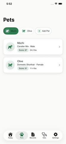 App screenshot
