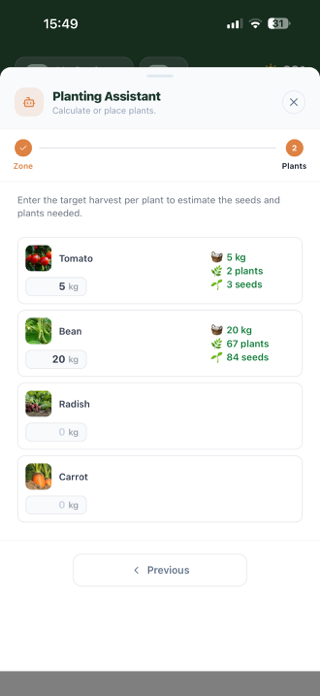 Garden Connect - Planner Screenshot 5 of 8