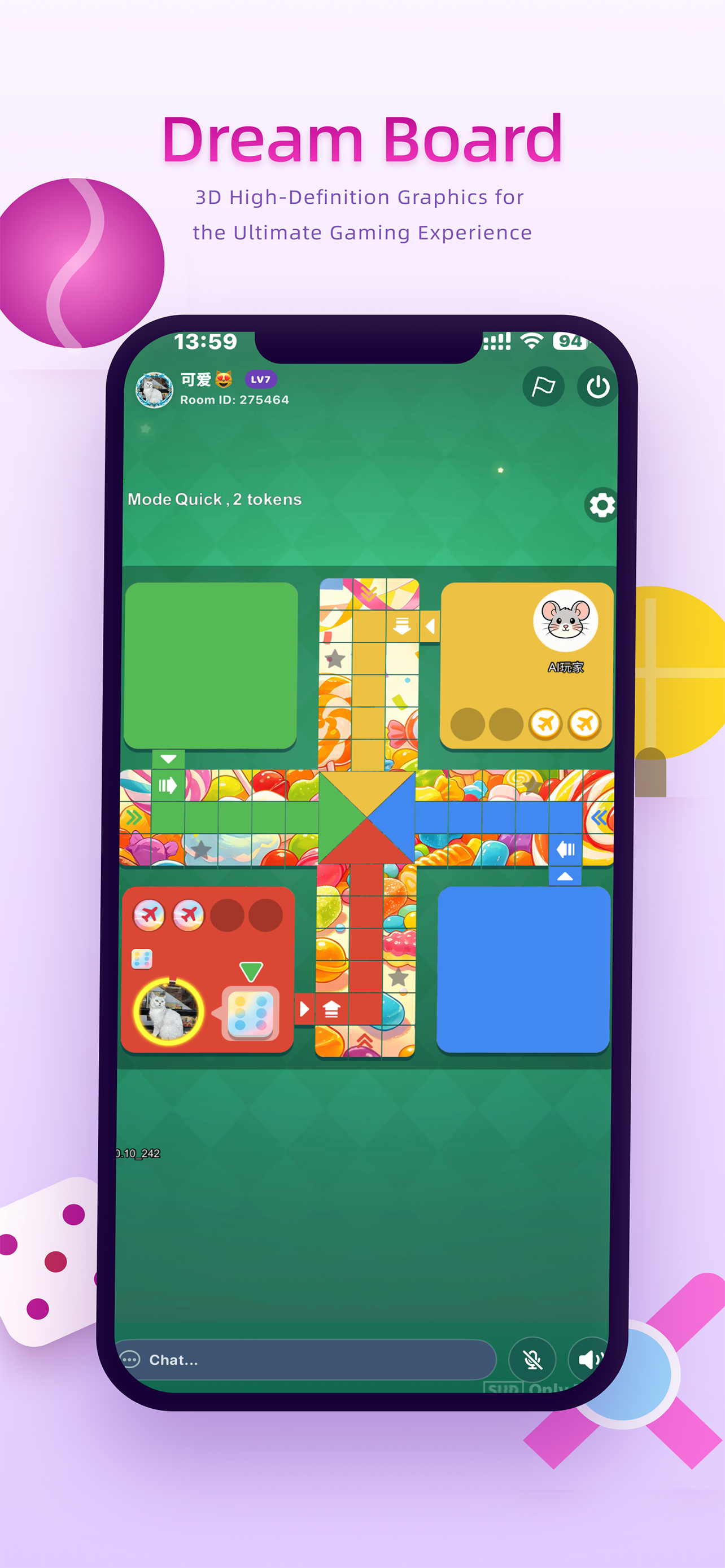 Happy Ludo:Multi&Single Player screenshot 6