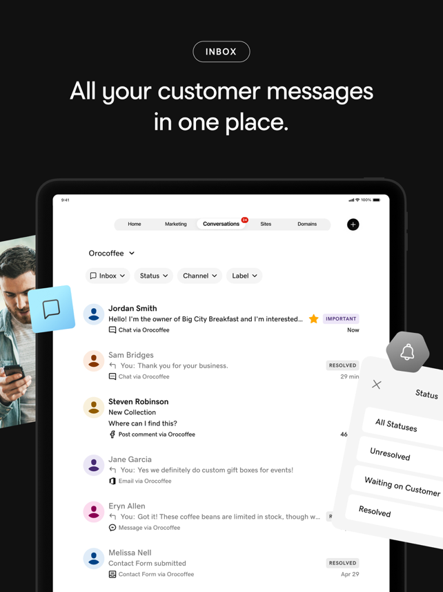 GoDaddy: Websites & Marketing Screenshot