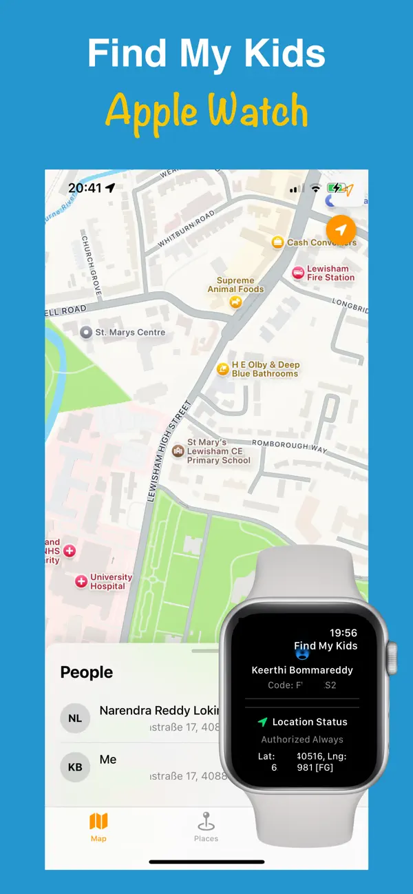 Find My Kids - Watch Tracker Screenshot 1