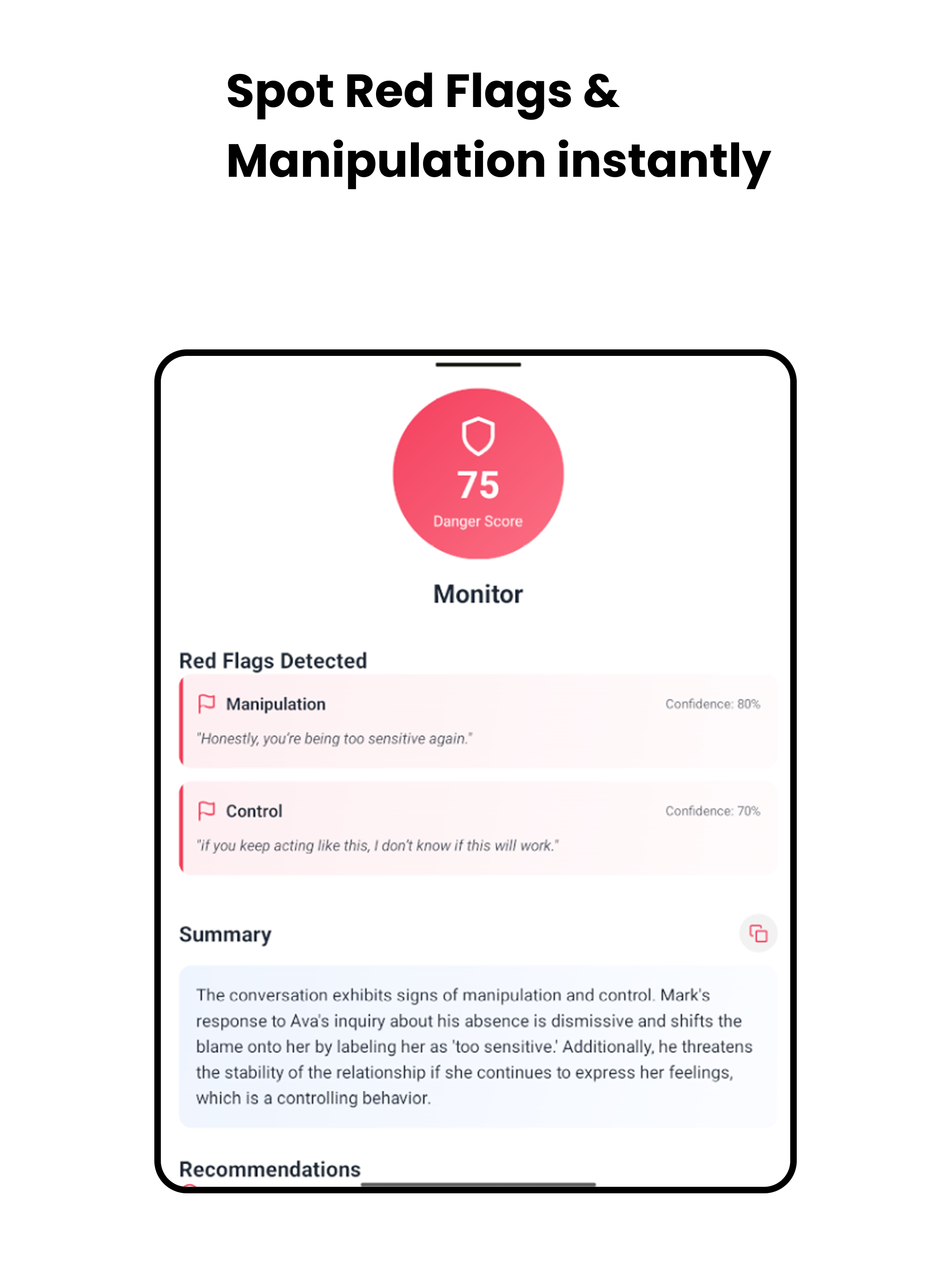 Flagz : Red Flags Detector screenshot 9
