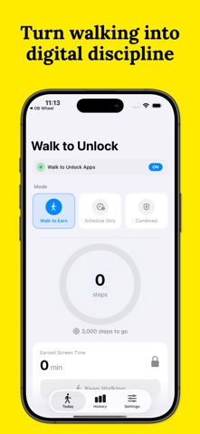 Screen Time - Steps Unlock App screenshot