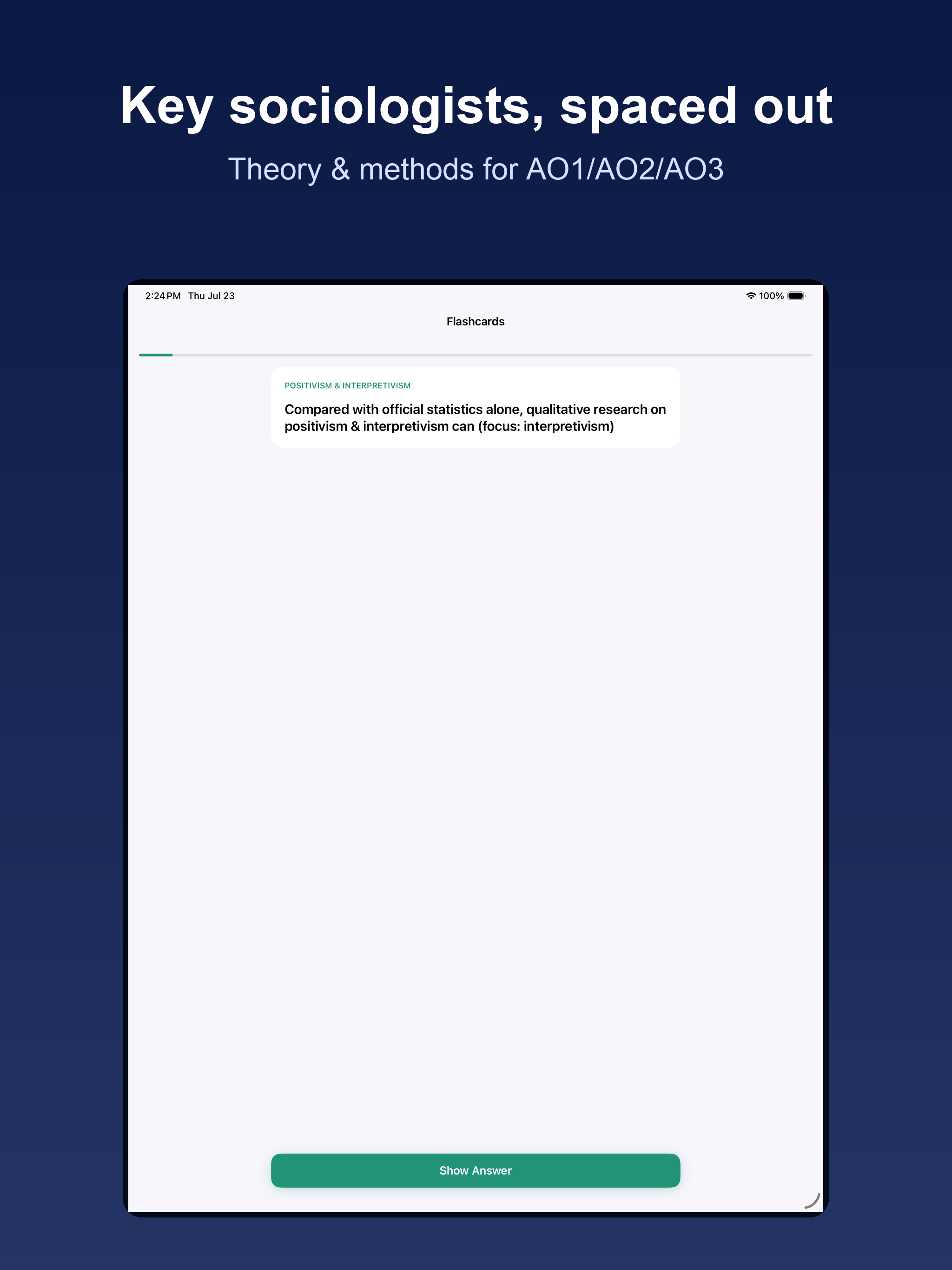A-Level Sociology Prep screenshot 12
