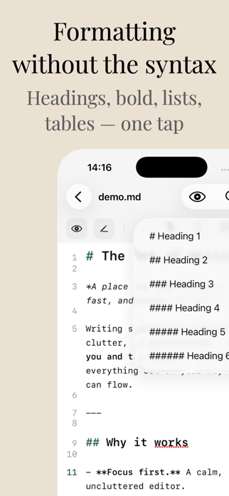 Inkiostro - Markdown Editor Screenshot 6 of 10