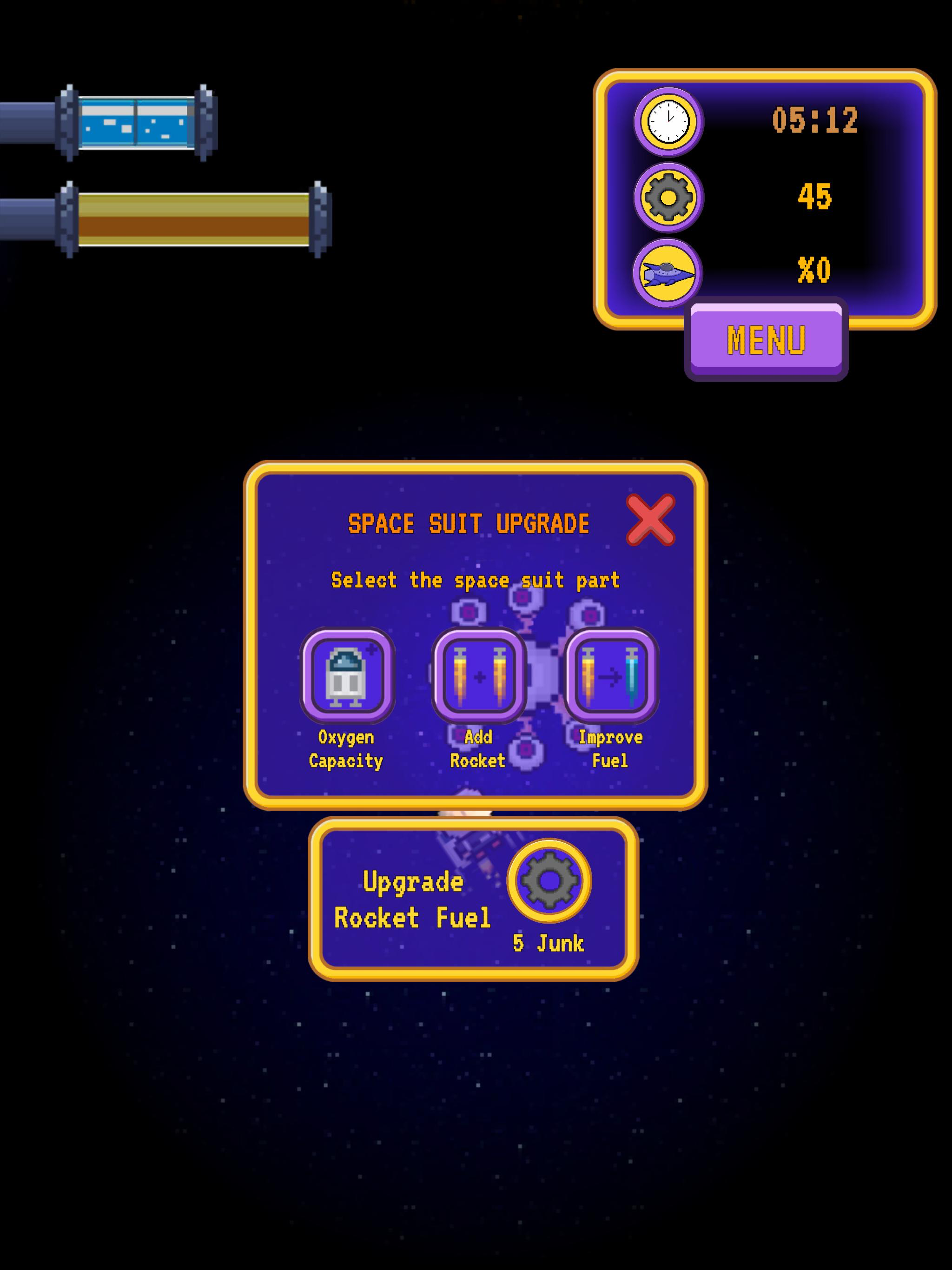 Space Wrecker: Pixel Astronaut