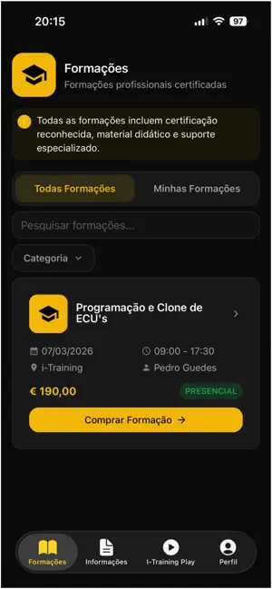 I-Training screenshot 1