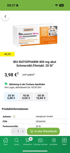 Fontana Apotheke Heilsbronn screenshot 2