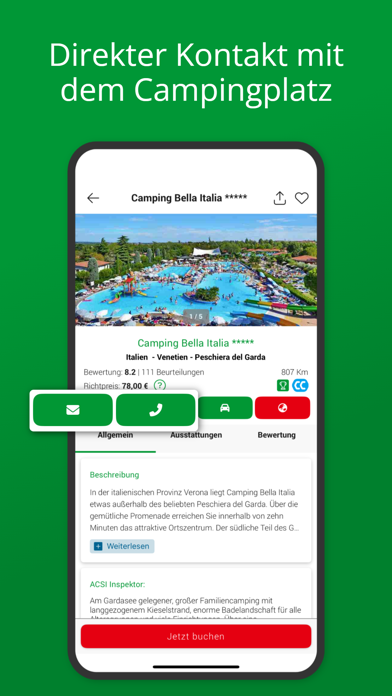 ACSI Camping EU: Campingplätze screenshot 7
