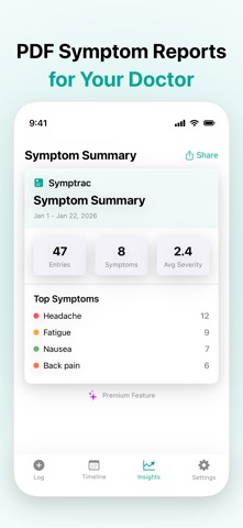 Symptrac - Symptom Tracker Screenshot 5 of 6