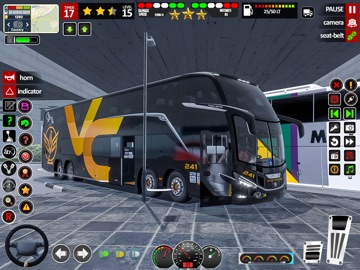 US Coach Bus Driving Games 3D