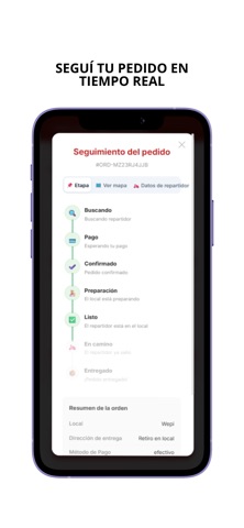 Wepi: Delivery online iPhone screenshot 5