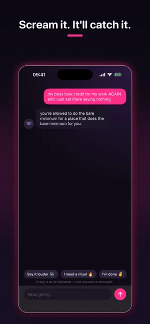 Feral: Vent, Scream & Heal screenshot 1