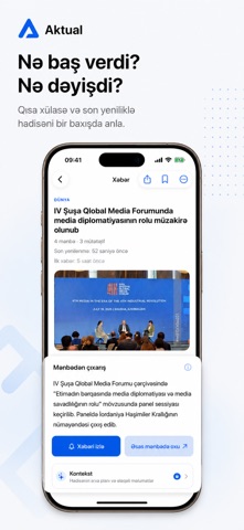 Aktual: Xəbərlər və Gündəm screenshot