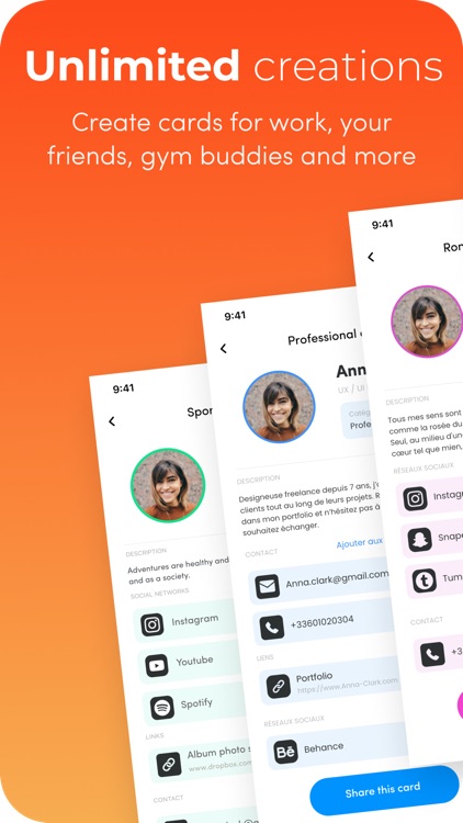 Swapp • Digital cards