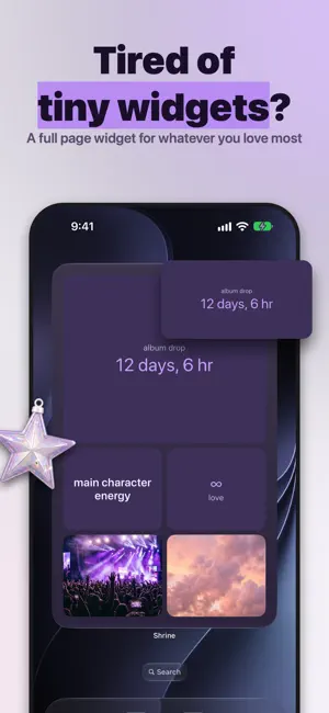 Shrine: Full Page Widget Maker screenshot 3
