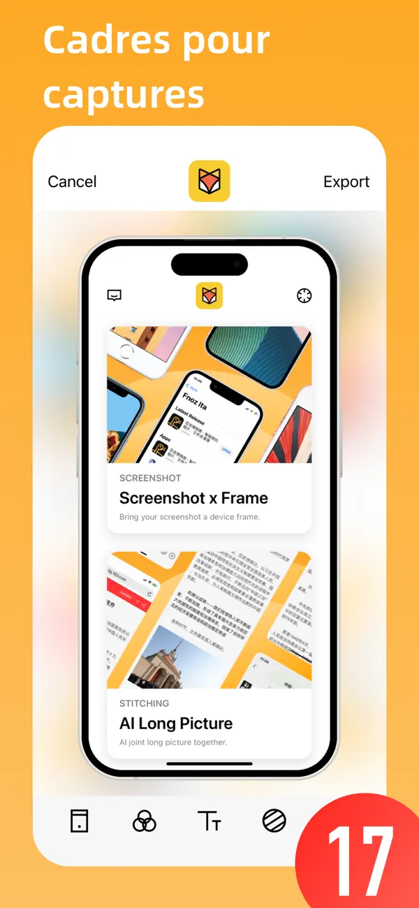 Screenshot #1 pour iFrame - Capture avec cadre