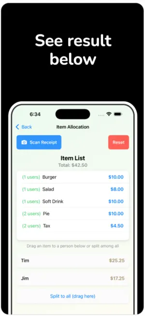 Divvysnap screenshot 1