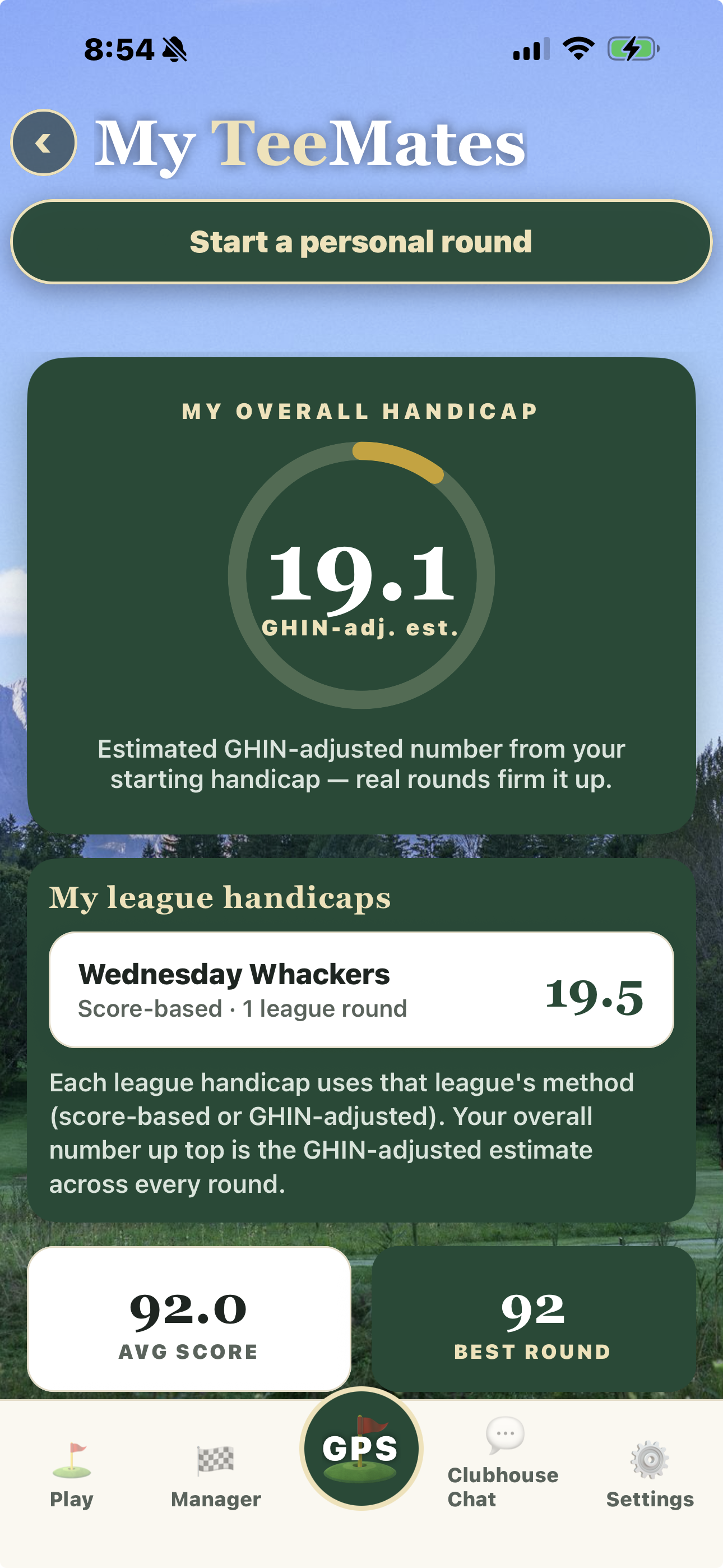 Golf TeeMates screenshot 3