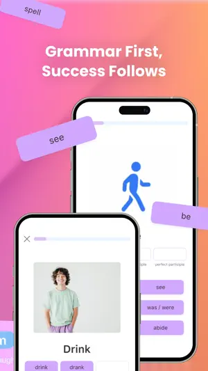 Visual Verbs: Irregulars screenshot 3