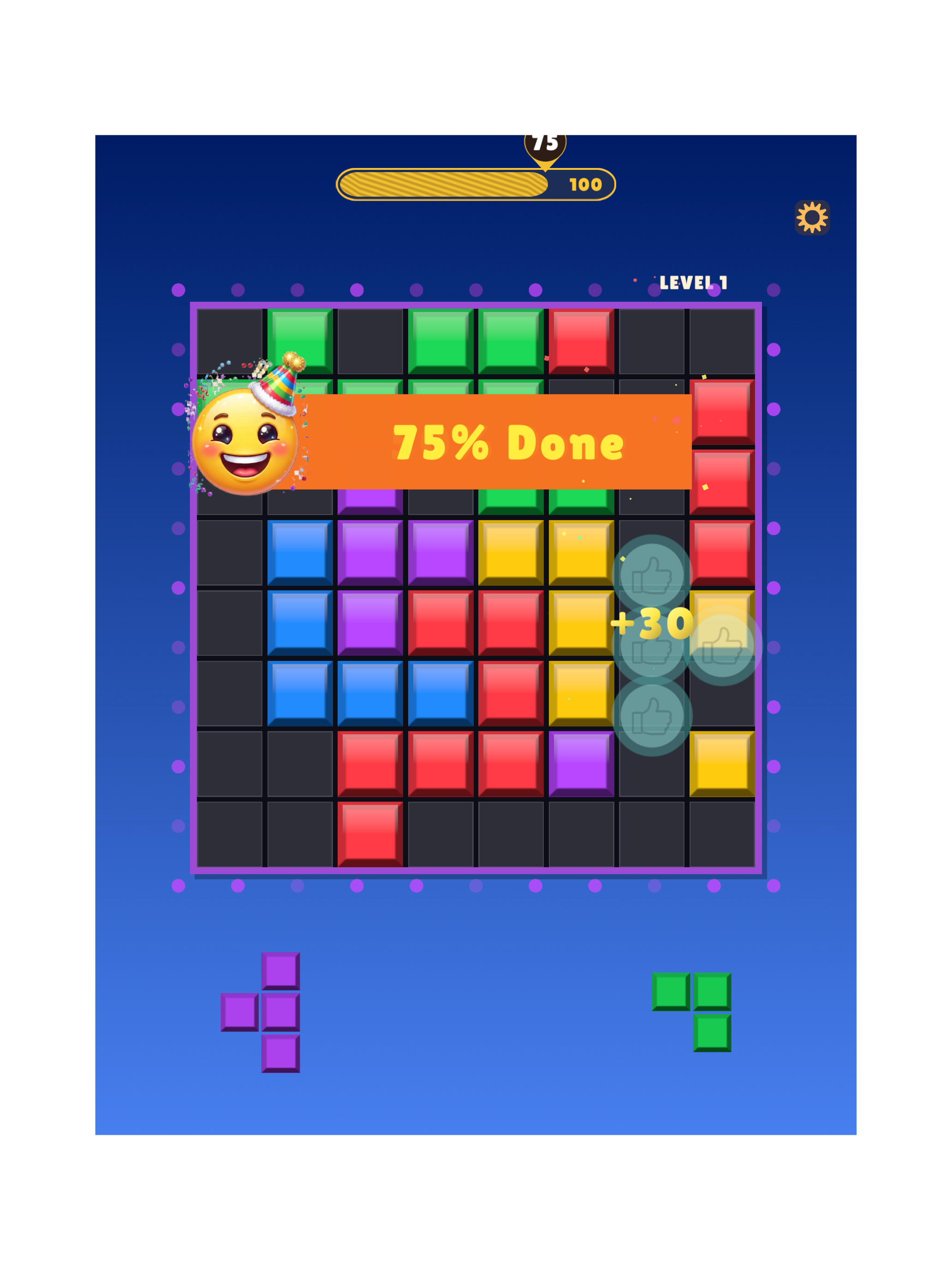 Block Jelly Glow!