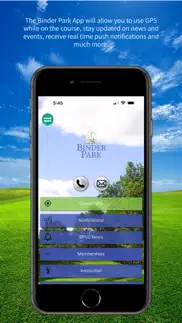 binder park golf course iphone screenshot 1