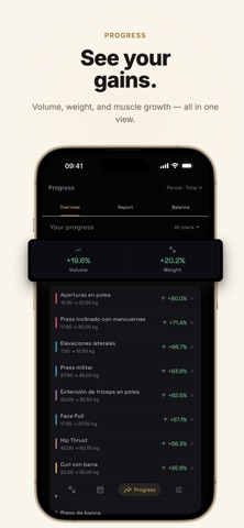 IronRep: Gym Workout Tracker Screenshot 6 of 10