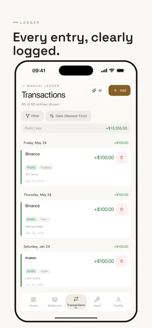 Manage Bankroll screenshot 3